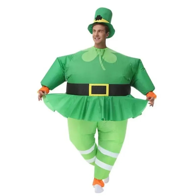 Opblaasbaar mascotte-clownkostuum voor volwassen mannen en vrouwen voor dansfeesten, kermissen en openingsvieringen 2026