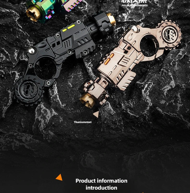 Fidget Toy Pistol Shell Ejecting Stress Relief, TikTok Viral Fall 2026 Desk Gadget Gift for Teens