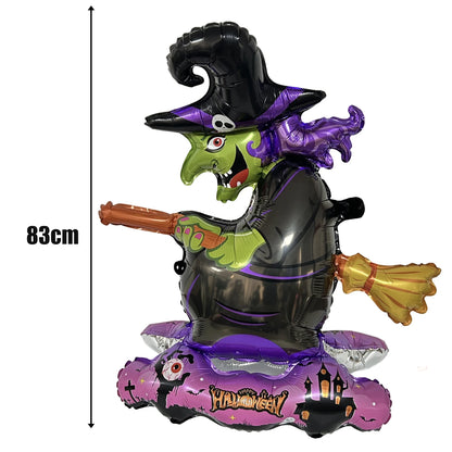 Halloween Luftballons Riesiger Folienaufsteller Partydekoration 2025