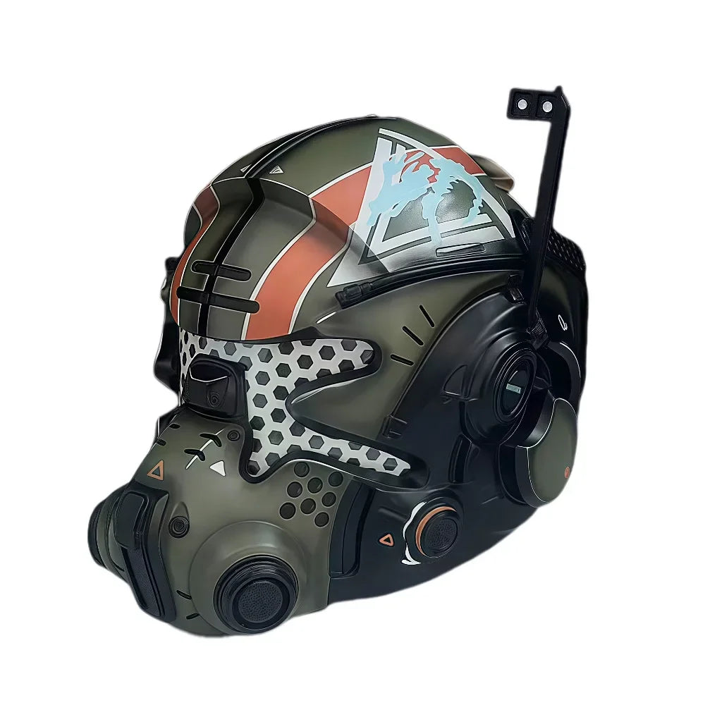 Titanfall Jack Cooper LED-verlichte cosplayhelm van hars, Halloweenkostuummasker voor volwassenen 2026