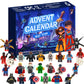 2024 Christmas Advent Calendar for Kids - 24 Miniature Holiday Surprises, Fun Countdown Gift