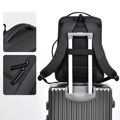 Travel Backpack Expandable Unisex Laptop And Business Style Fall 2026 Travel Companion