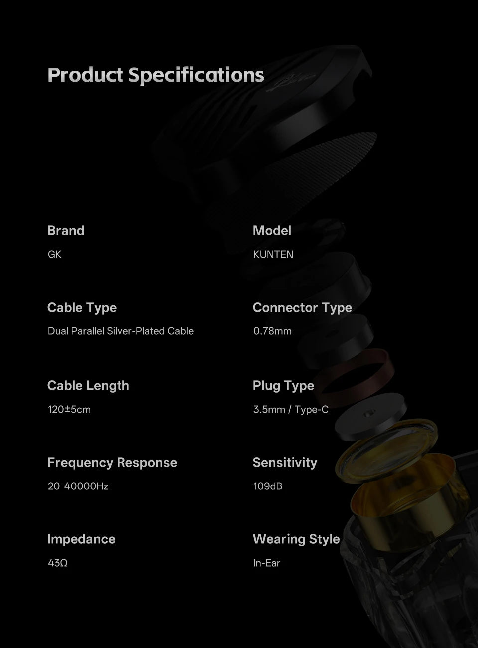 Earphones Dynamic Driver HiFi Earbuds With Detachable Cable For DJ Use Summer 2026 Trend