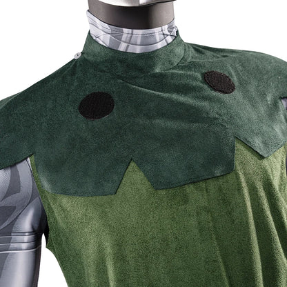 Doctor Doom cosplay-kostyme sett kappe maske Halloween 2025