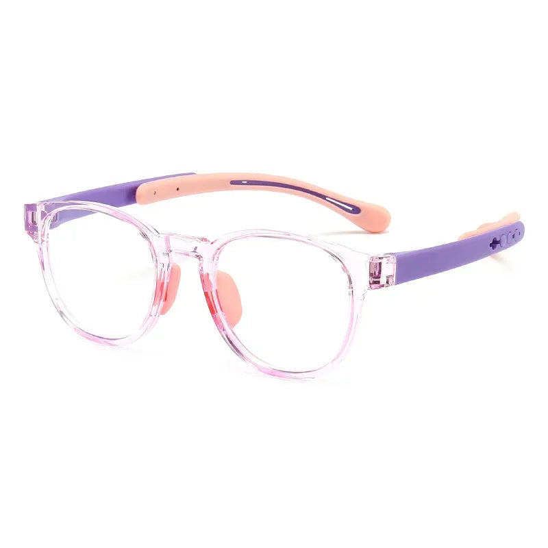 Blue Light Blocking Glasses Kids Eyewear Anti Eyestrain UV Protection for Digital Devices Back to School 2026