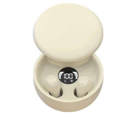Auricolari wireless design compatto in ear Bluetooth 5 lunga durata batteria per sonno e sport regalo ritorno a scuola 2026