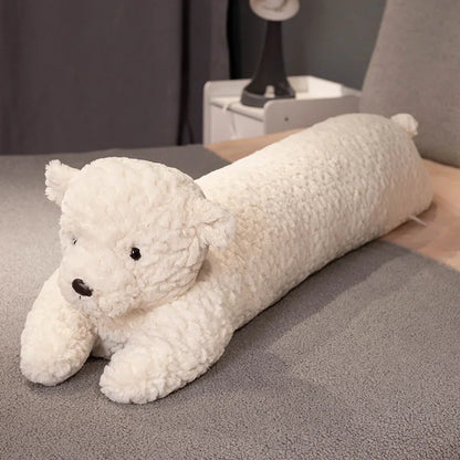 Cuscino per il corpo Grande Coniglio Peluche Decorativo Cuscino lungo imbottito Animale Cuscino autunno 2025 Compagno accogliente per il letto e cuscino da viaggio