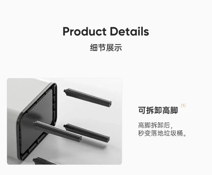 Smart Sensor Trash Can 20L Stainless Steel Waste Bin