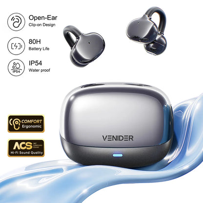 Écouteurs Bluetooth à conduction osseuse ouverts pour sport et gym