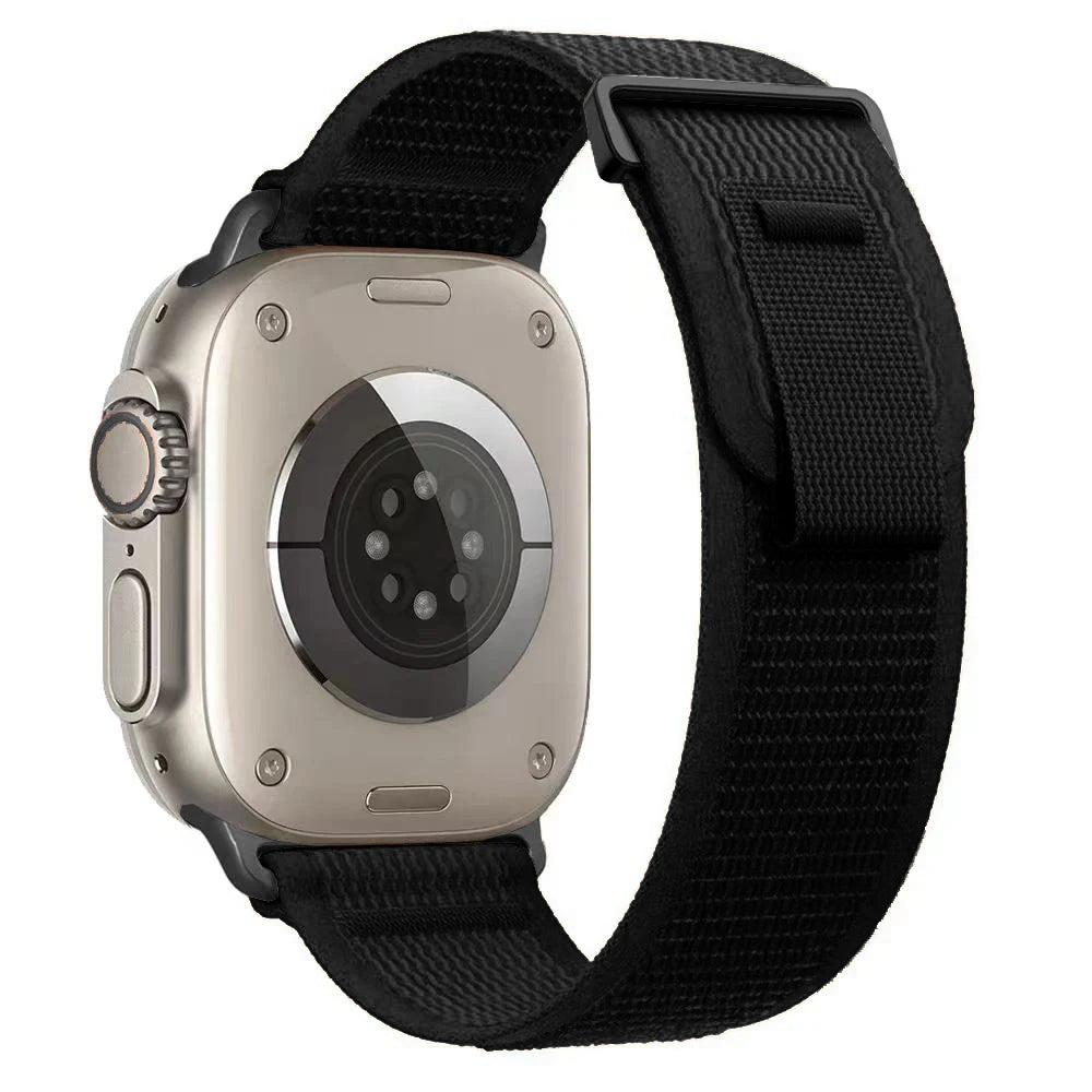 Nylon Trail Loop Apple Watch Band - Breathable Sport Strap for Ultra 3 2, Series 11 10 9 8 7 41-49mm