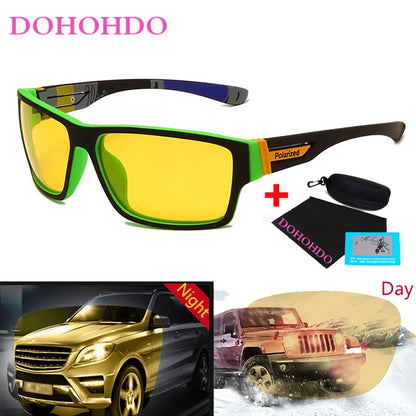 Night Vision Sunglasses Polarized Lenses For Night Driving UV400 Anti Glare Unisex Fall 2025