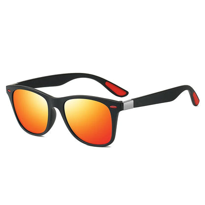 Vintage Quadrat Sonnenbrille UV400 für Männer Frauen Fahren Angeln Augenweide