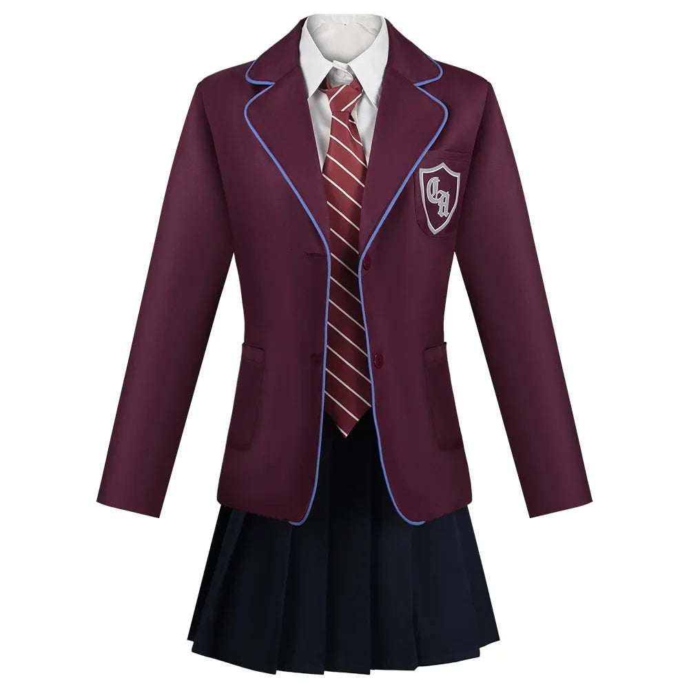 Cosplaykostuumset voor kinderen, meisjes, vrouwen en volwassenen: schooluniform uit Matilda the Musical Halloween 2026