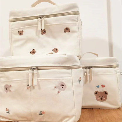 Babyflaschen-Kühltasche Wasserdicht Isolierter Kinderwagen-Organizer Frühling 2025 Thermische Windeltasche
