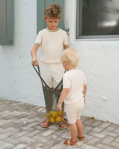 Blød pigekjole med smock - blomsterprint, bomuld, til matchende familieoutfits, sommerarrangementer