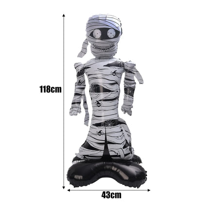 Halloween Luftballons Riesiger Folienaufsteller Partydekoration 2025