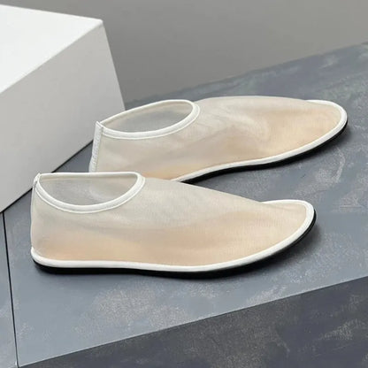 Breathable Women Mesh Ballet Flats - Slip On, For Summer