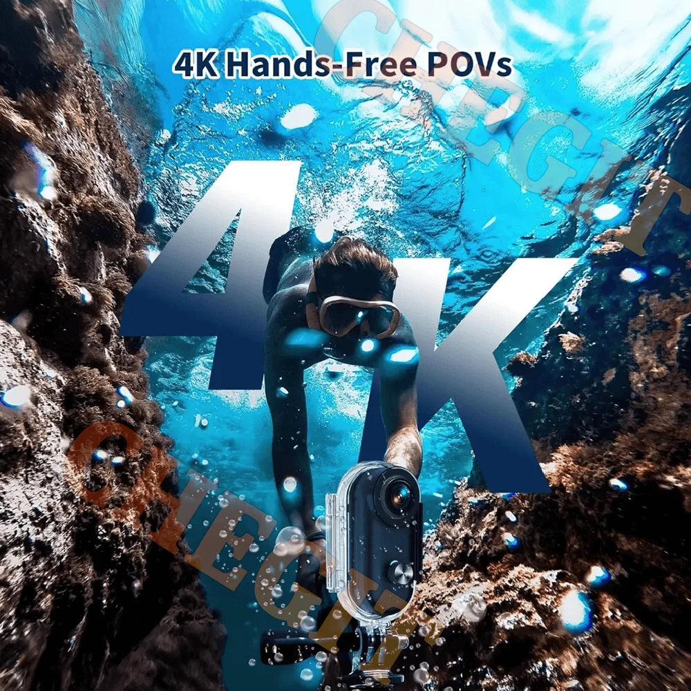 Action Camera Mini 4K 1080P Helmet And Bike Mount WiFi Full HD Sports Cam Summer 2026 Gear For Action Sports