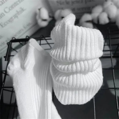 Soft women's invisible ankle socks 5-pack - 100% cotton sweat-absorbing low-cut boat socks
