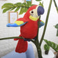 Talking Macaw Parrot Plush Toy - Animated Record & Speak Bird for Kids