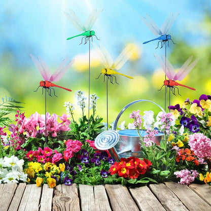Clip libellula confezione da 12 – clip per cappelli realistiche repellenti per insetti decorazione da giardino tendenza estate 2026