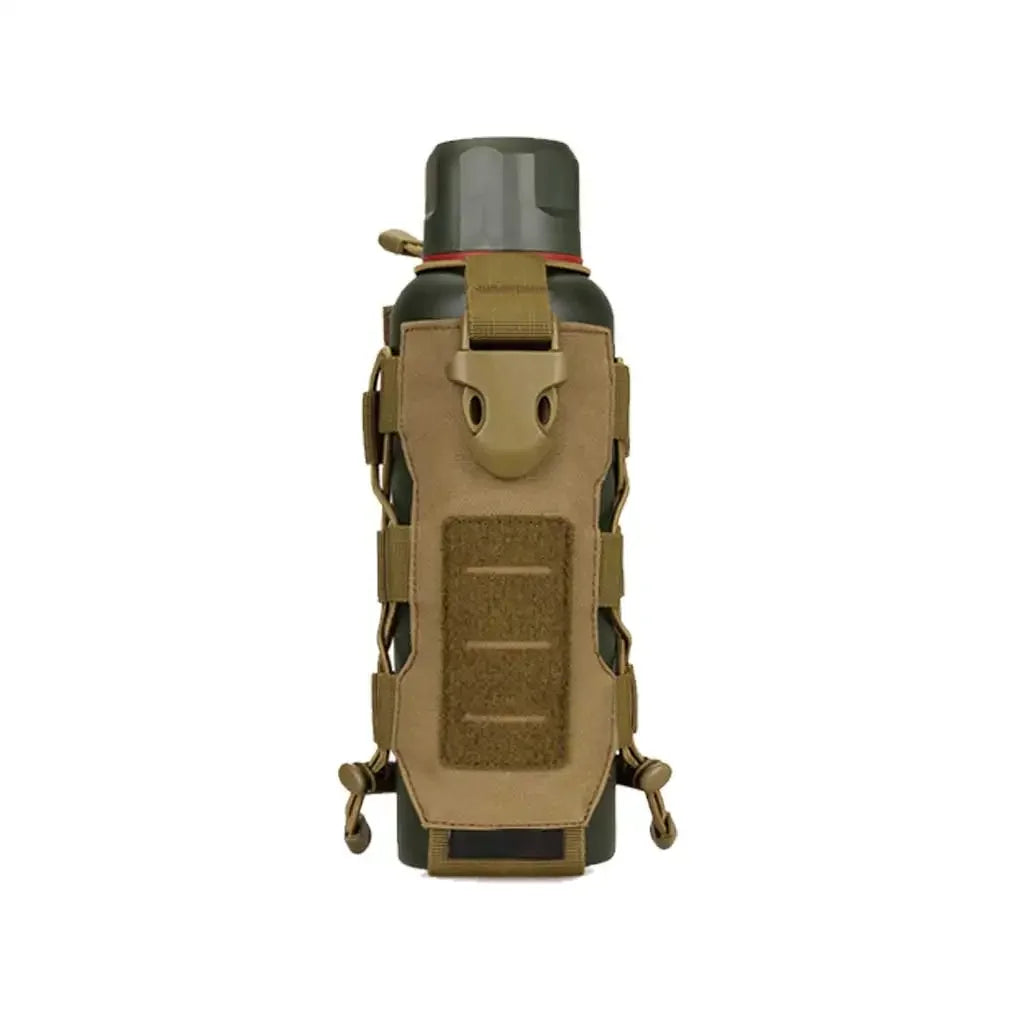 MOLLE Radio Pouch and Water Bottle Holder - Adjustable 40 Oz Pouch for Backpack Fall 2025 Tactical Gear Accessory