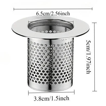 Drain Filter Sink And Shower Drain Catcher Fall 2026 Kitchen And Bathroom Protection Easy Install Hair Debris Block