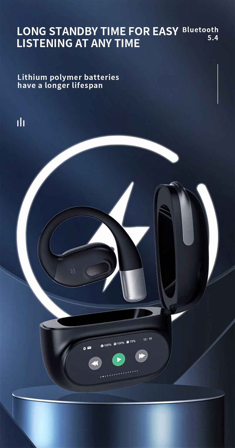 AI Translation Bluetooth Earphones With ANC And Touch