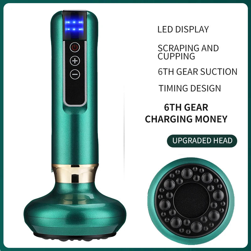 Cupping Device Massage Vacuum Therapy 6 and 12 Levels Back Meridians TikTok Viral Fall 2026 Anti Cellulite Heating
