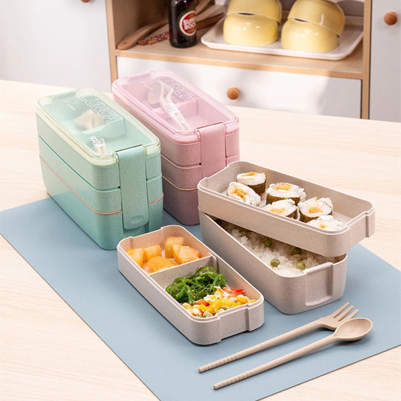 Eco-Friendly Meal Prep Containers - Durable Food Storage for Lunch On-The-Go