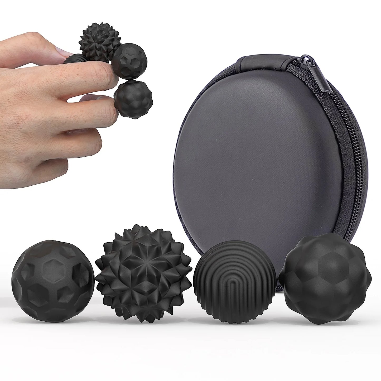 Silicone Magnetic Sensory Balls Fidget Toy Stress Relief