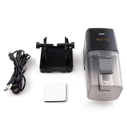 WiFi fiskefoder 2L beholder automatisk akvariefoder smart hjem 2025 app og stemmestyring planlagt fodring