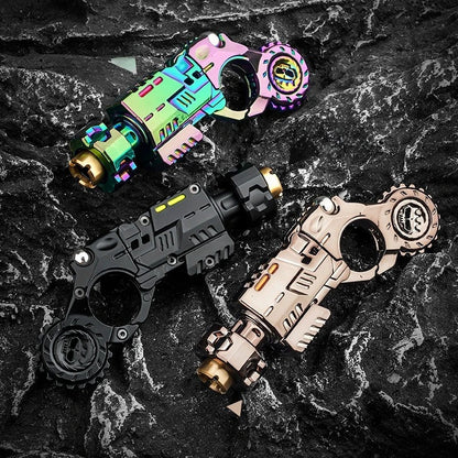 Fidget Toy Pistol Shell Ejecting Stress Relief, TikTok Viral Fall 2026 Desk Gadget Gift for Teens