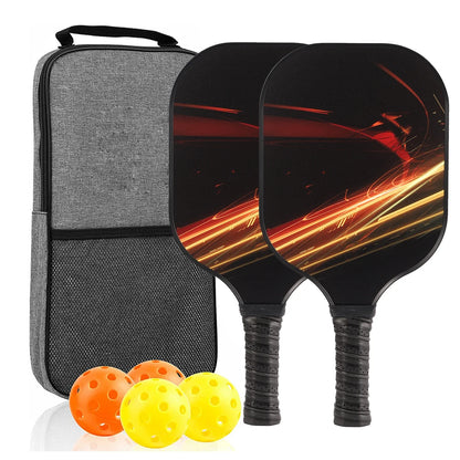 Variant image for USAPA Approved Pickleball Paddle Set of 2 with 4 Balls and Carrying Bag - Lightweight Fiberglass Rackets for Indoor and Outdoor Play-20