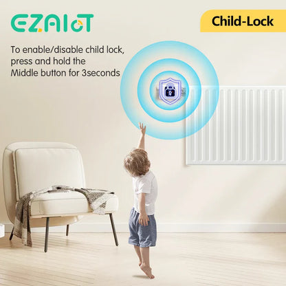 Smart WiFi Thermostatic Radiator Valve – App Control and Voice Assist, Alexa and Google Home 4-Pack Fall 2025