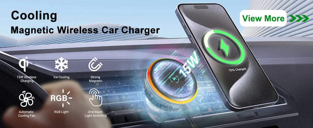 Wireless Car Charger Dual Coil Fold Screen Mount Fast Charge For Foldable Phones Air Vent Car Holder Fall 2026