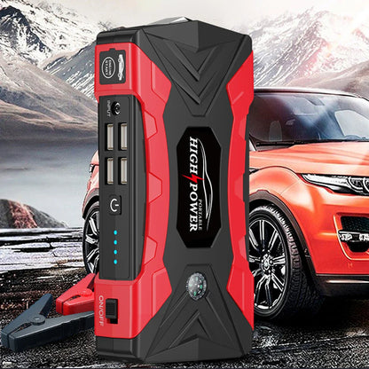 Bil startbooster multifunksjon bærbar powerbank 99800mAh 3000A nødstart USB-utgang viral fall 2025 gave