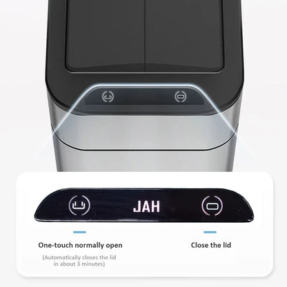 Trash Can 20L Stainless Steel Sensor Kitchen Bin Hands Free