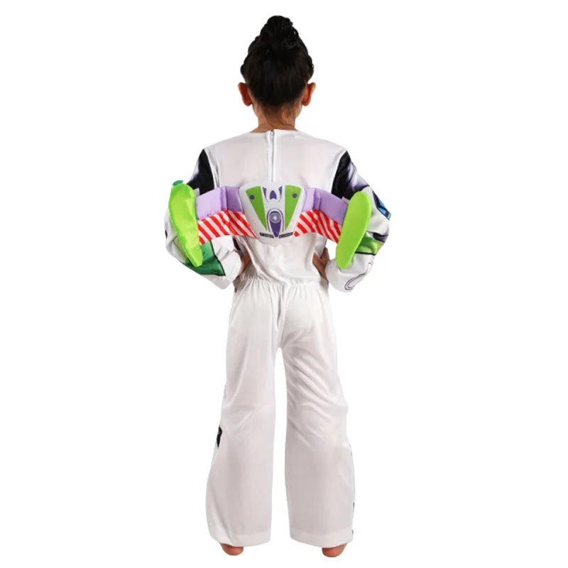 Buzz Lightyear Woody-jumpsuit voor jongens, 3-delig, met masker en vleugels, Halloween-cosplaykostuumset 2026
