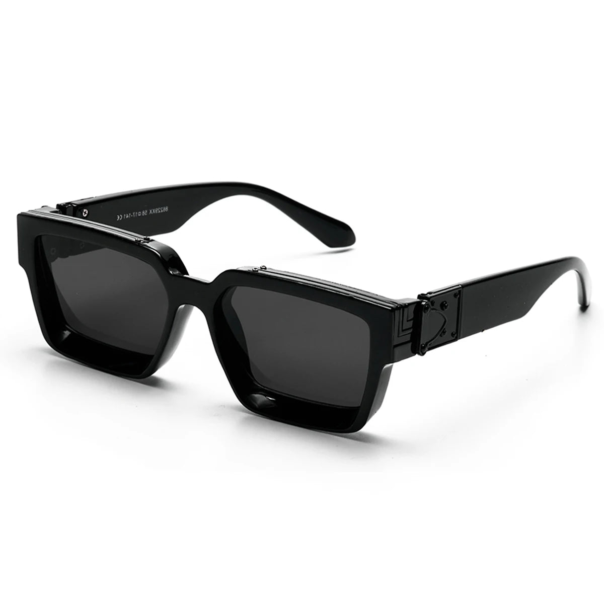 Sunglasses Black Retro Square Shades Luxury Fashion Eyewear Fall 2026 Trend Gift Idea