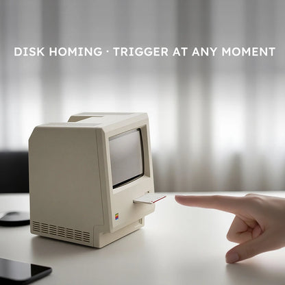 Retro Alarm Clock With Digital Display Desktop Decor Inspired By Vintage Computers Fall 2025 Gift