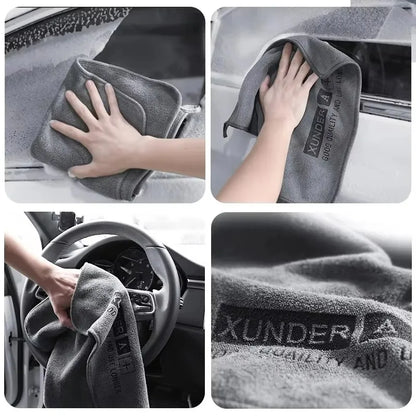 Serviette de lavage de voiture en microfibre Chiffon doux pour le detailing Séchage sans rayures Ultra absorbant Automne 2025 Entretien automobile