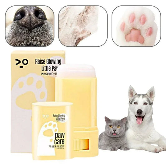 Pet Paw Balm for Dogs & Cats - 15g Moisturizer for Cracked Paws & Nose, Winter Care Cream