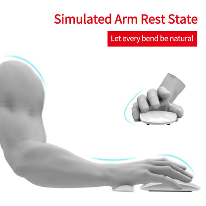 Ergonomic Silicone Gel Mouse Pad with Wrist Support - Non-Slip Gaming & Office Accessory
