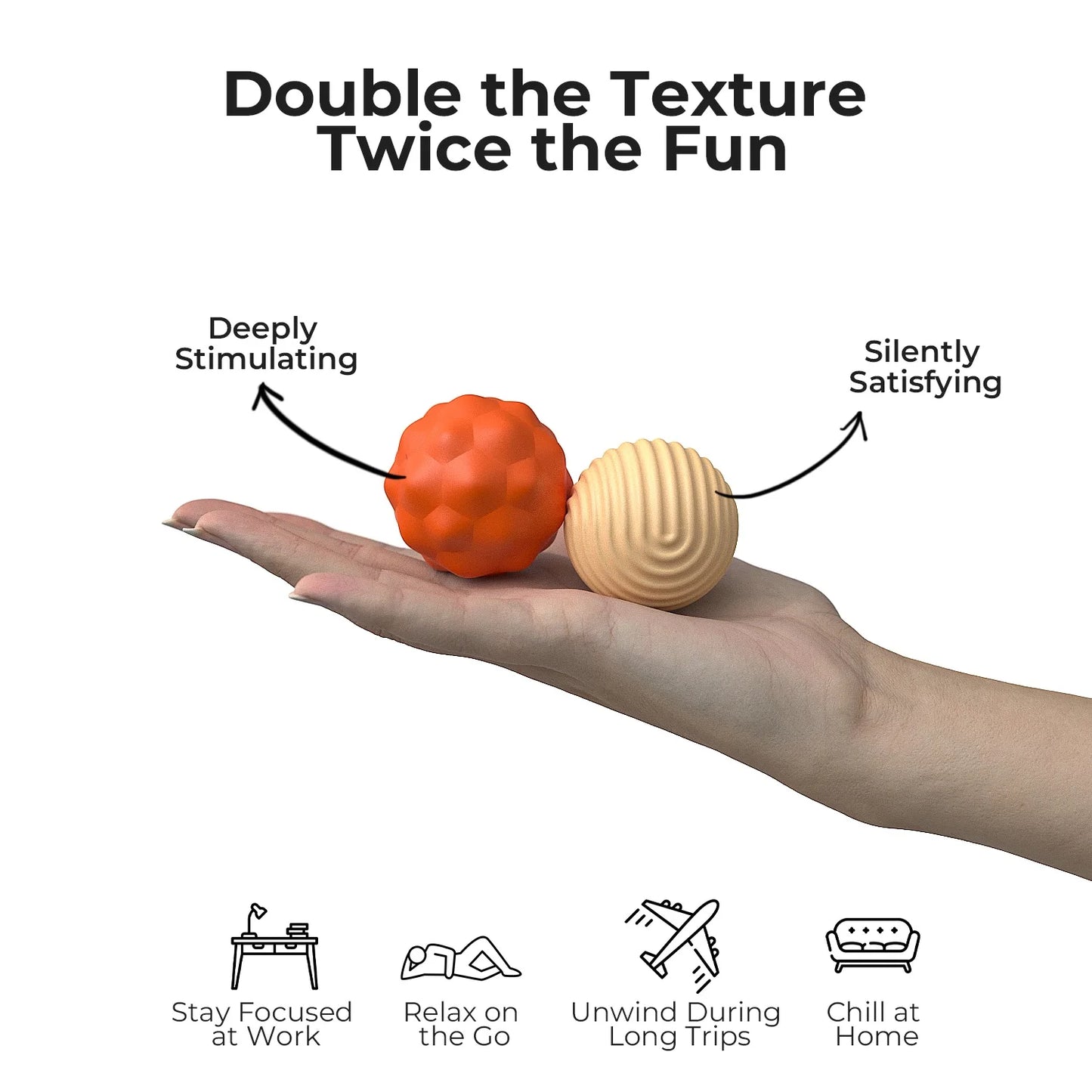 Magnetic Ball Fidget Toy Silicone Sensory Stress Relief