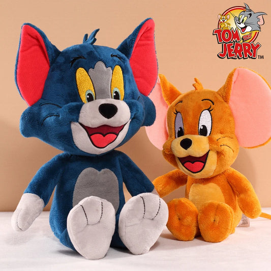 Cute Tom and Jerry Plush Doll - Soothing Sleep Pillow for Babies, Perfect Gift for Children and Doll Lovers