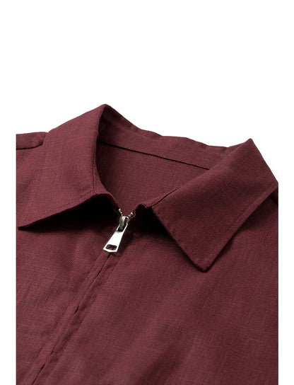 Lightweight Women's Sleeveless Jacket - Linen Cotton, Spring