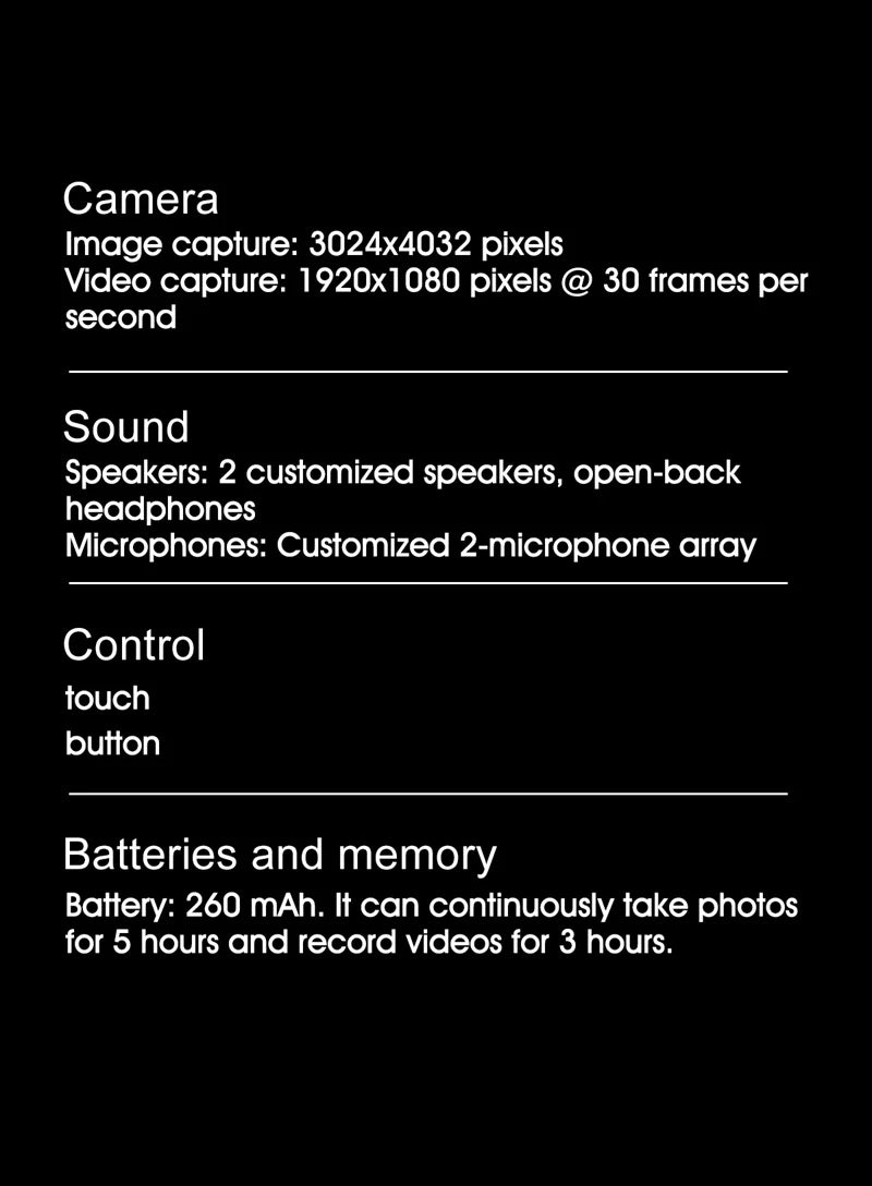 4K AI Smarte Kamera Briller Fotokromiske Reise Håndfri
