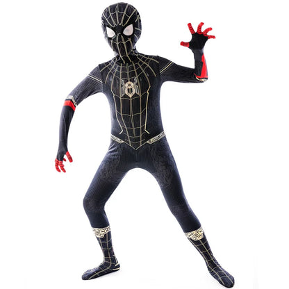 Miles Morales Spider-Man zentai-bodysuit, cosplaykostuum voor kinderen en volwassenen, superheldenkostuum Halloween 2026