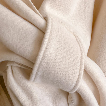 Warm Womens Poncho - Draped Cape Knot, Cashmere Pashmina